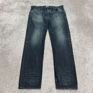 John Elliott + Co x GAP GQ Skinny Washed Selvedge Button Fly Demin Jeans 36x32